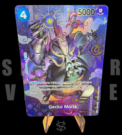 Gecko Moria (SP) ST03-004 - One Piece TCG- Alternate Art - OP08 - Two Legends LP - Image 2