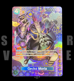 Gecko Moria (SP) ST03-004 - One Piece TCG- Alternate Art - OP08 - Two Legends LP - Image 5