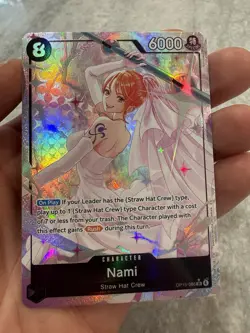 Nami OP15-086 Alternate Art Adventure On Kami’s Island OP15-EB04 One Piece NM - Image 2