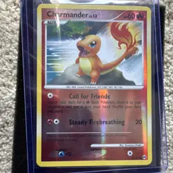Pokemon Charmander Lv.13 Holo Card 59/99 2009 Steady Firebreathing Call - Image 1