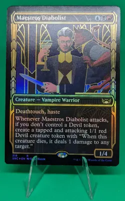 MTG Maestros Diabolist Showcase Streets of New Capenna 3383 Foil Rare - Image 1
