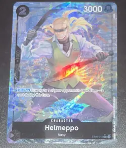 One Piece TCG Helmeppo Full Art Premium Booster Card PRB-01, ST06-010 - Image 2