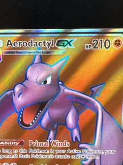 Aerodactyl GX (Full Art) 224/236 SM - Unified Minds Ultra Rare Pokemon Card - Image 3