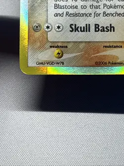 Blastoise 2/100 Crystal Guardians Delta Species Pokemon Card 2006. - Image 4