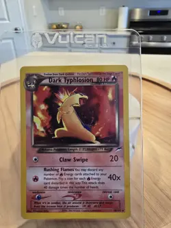 Pokemon Dark Typhlosion Neo Destiny Holo Rare 10/105 80HP English Card - Image 5