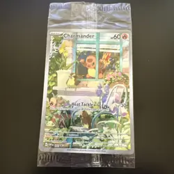 Charmander Pokemon TCG Obsidian Flames 044 SVP Black Star Promo Card, Sealed - Image 1