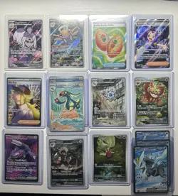 Pokemon TCG 52 Card Multi Set Lot Illustration Rare Full Art - Image 1