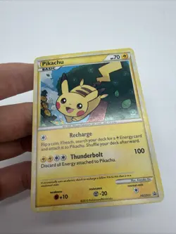Pikachu HGSS03 Holo Rare Pokemon Card Heart Gold Soul Silver Promo - Image 4