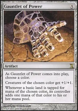 Gauntlet of Power - Light Play MTG Time Spiral - Image 1