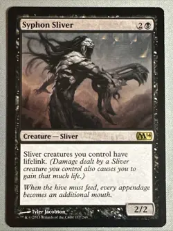 MTG / Syphon Sliver / M14 / #117 / Regular / Rare / NM - Image 1