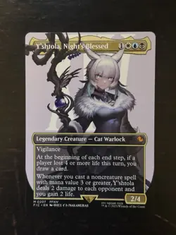 MTG Final Fantasy English Y'shtola, Night's Blessed Borderless 0207 Non-Foil - Image 1