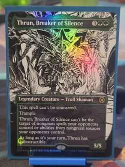 Thrun, Breaker of Silence (Borderless) (Step-and-Compleat Foil) Phyrexia: All... - Image 2