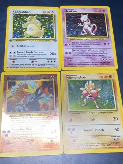Vintage Pokemon Holo Card Lot – WotC Era (1995–1999) - Image 1