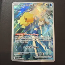 Pokemon Misty’s Psyduck #193 Destined Rivals Illustration Rare NM - Image 1