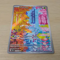 Pokemon Deerling 165/162 Scarlet & Violet Temporal Forces Holo TCG Card - Image 1