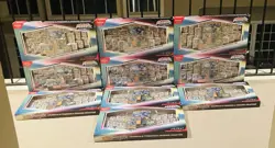 LOT OF 10 Pokemon Prismatic Sams Club Lucario Ex Tyranitar Ex Premium Collection - Image 1