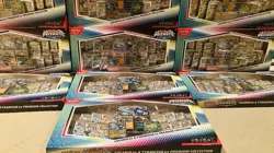 LOT OF 10 Pokemon Prismatic Sams Club Lucario Ex Tyranitar Ex Premium Collection - Image 4