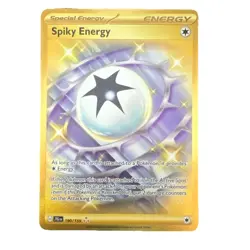 Pokemon Spiky Energy 190/159 Sv09: Journey Together Gold Secret Rare Foil - Image 1
