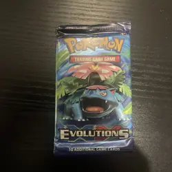 Pokemon TCG Factory Sealed Authentic Evolutions Booster Packs X4 - Image 2