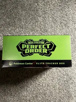 Pokemon TCG Perfect Order Pokemon Center ETB (Brand New & Sealed) DENTED - Image 5