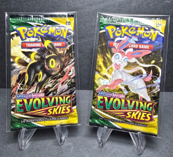 Pokemon- Evolving Skies - Booster Pack Set- 4 Packs- New & Sealed & Sleeved🔥 - Image 2