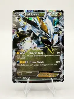 Rare Pokemon TCG Bundle: Black Kyurem 100/113 + White Kyurem 101/113 Near Mint - Image 2