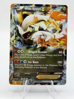 Rare Pokemon TCG Bundle: Black Kyurem 100/113 + White Kyurem 101/113 Near Mint - Image 4