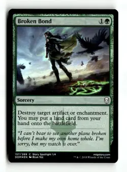 MTG | Broken Bond | DOM | Foil | Moderately Played | English - Image 1
