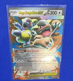 Pokemon Mega Kangaskhan EX 104/132 Me01 Double Rare Full Art Holo 300 HP 200+ - Image 4