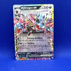 Pokemon Hydreigon ex 119/191 Sv08 Surging Sparks Double Rare Holo EX 330 HP - Image 1