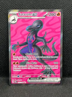 Pokemon Tcg Salazzle ex 101/088 Me03: Perfect Order Full Art - Image 1