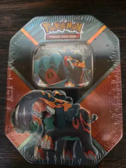 Pokemon TCG - Tin (Copperajah V) New Factory Sealed - Image 1