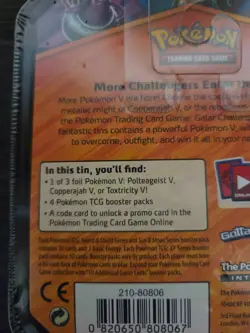 Pokemon TCG - Tin (Copperajah V) New Factory Sealed - Image 3