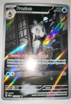 FROSLASS Pokemon Scarlet & Violet Twilight Masquerade 174/167 Illustration Rare - Image 1