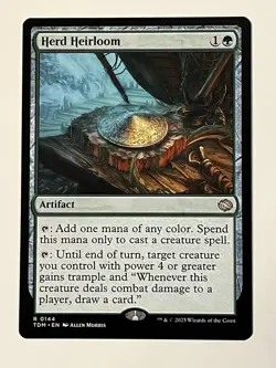 Herd Heirloom Tarkir: Dragonstorm Non-Foil Regular MTG - Image 1