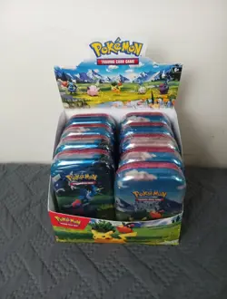 Pokemon TCG Ascended Heroes Mini Tin DISPLAY Sealed 9x SEALED - Image 1