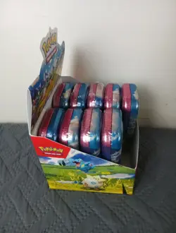 Pokemon TCG Ascended Heroes Mini Tin DISPLAY Sealed 9x SEALED - Image 4
