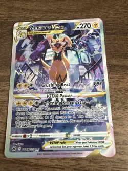 Pokemon TCG Zeraora VSTAR GG43/GG70 Crown Zenith NM - Image 2