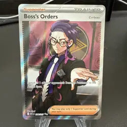 Boss's Orders Corbeau 256/217 Ascended Heroes Full Art Trainer Pokemon NM at - Image 1