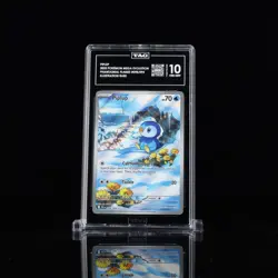 Pokemon Piplup Phantasmal Flames Illustration Rare TAG 10 098/094 2025 Basic - Image 1