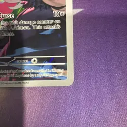 Pokemon Cynthia's Spiritomb 244/217 ASC Secret Rare Full Art Holo Basic 70 HP - Image 3