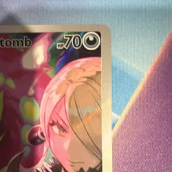 Pokemon Cynthia's Spiritomb 244/217 ASC Secret Rare Full Art Holo Basic 70 HP - Image 4