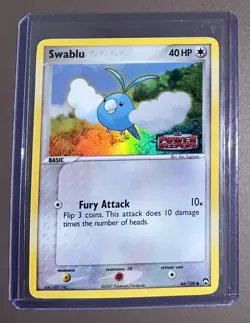 Swablu Reverse Holo 66/108 - EX Power Keepers Pokemon - Image 1