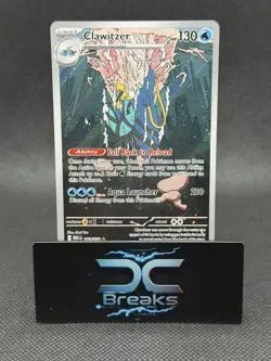 Pokemon Clawitzer 141/132 Me01: Mega Evolution Holo - Image 1