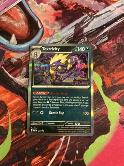 Pokemon TCG Toxtricity MEP 017 Promo Phantasmal Flames Stamped Prerelease - Image 1