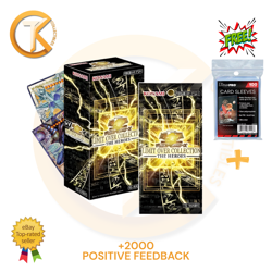 Yu-Gi-Oh! Limit Over Collection The Heroes Sealed Box FULL ART! Japanese - Image 1