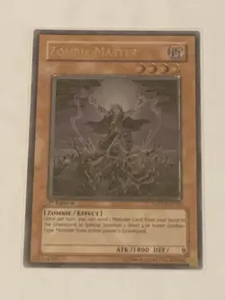 YuGiOh Zombie Master TAEV-EN039 1st Edition Ultimate Rare NM - Image 1