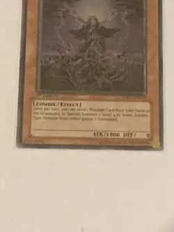 YuGiOh Zombie Master TAEV-EN039 1st Edition Ultimate Rare NM - Image 3