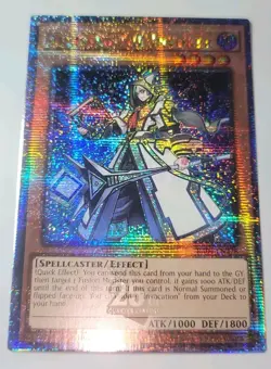 ALEISTER THE INVOKER QUARTER CENTURY SECRET RARE RA04-EN278 YUGIOH! + Platinum - Image 1