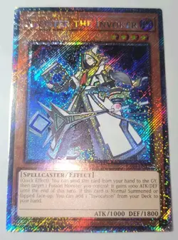 ALEISTER THE INVOKER QUARTER CENTURY SECRET RARE RA04-EN278 YUGIOH! + Platinum - Image 2